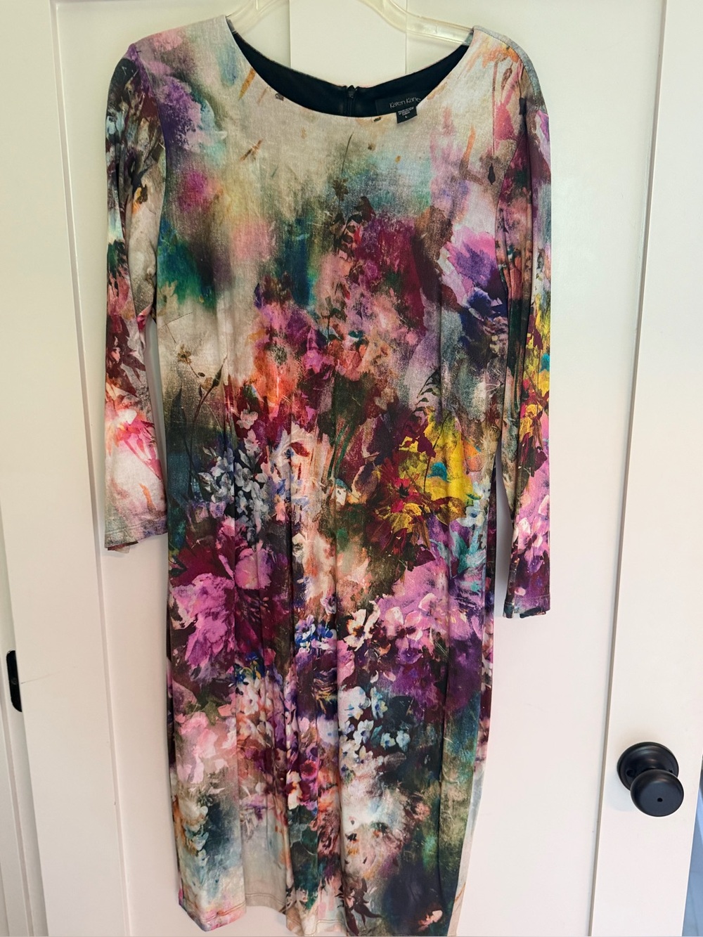 Karen Kane Floral Multicolor Sheath Dress